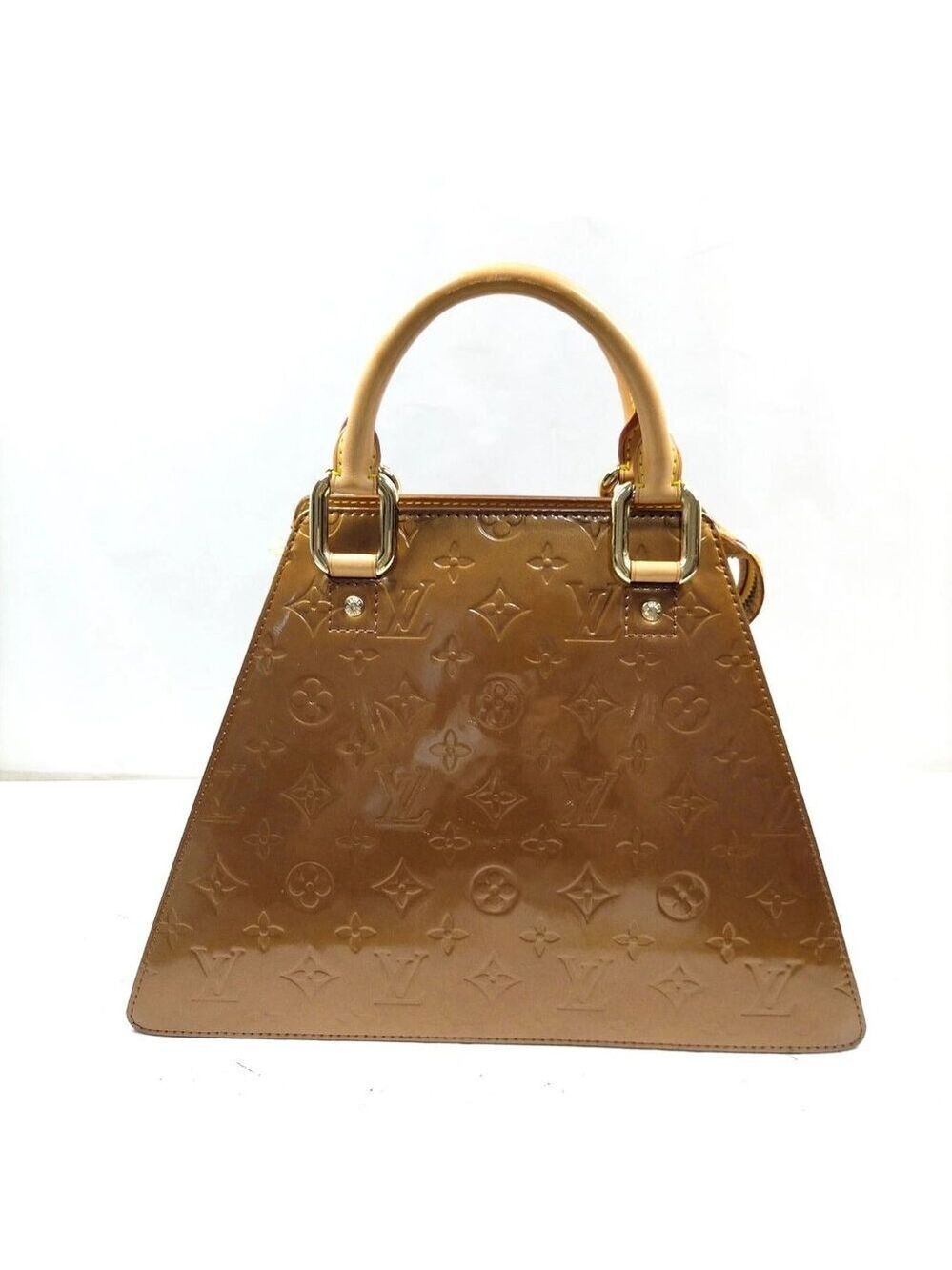 Louis Vuitton LV Hand Bag Forsyth Brown Vernis 550-071625